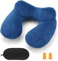 Inflatable Travel Pillow for Airplane Inflatable Neck Pillow for Traveling by HITSZS