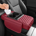 5 in 1 Nappa Leather Console Armrest Cover by AuraSettle