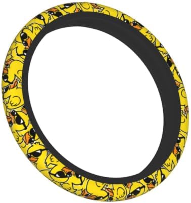 Duck Print Steering Wheel Cover Neoprene Car Steering Wheel Protector Covers - Image 5