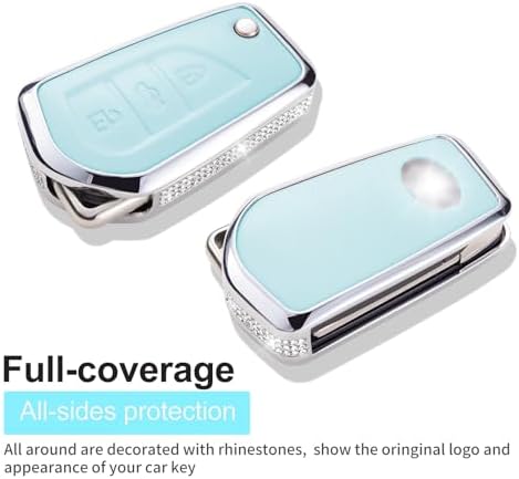 for Toyota Key Fob Cover with Keychain, 3 Buttons - Image 4