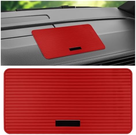Craedli Car Dashboard Anti-Slip Mat, 11.81"×5.94" Waterproof PVC Phone Gripping by Unknown