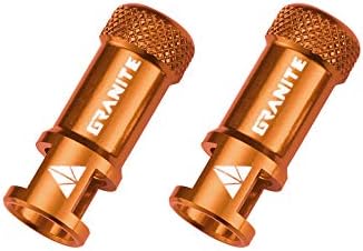 Granite Juicy Nipples Presta Valve Core Remover Caps by Granite