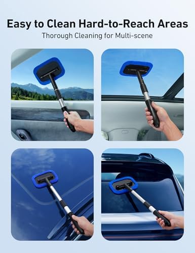 AstroAI Windshield Cleaner Extendable 180° Rotating Handle - Image 6