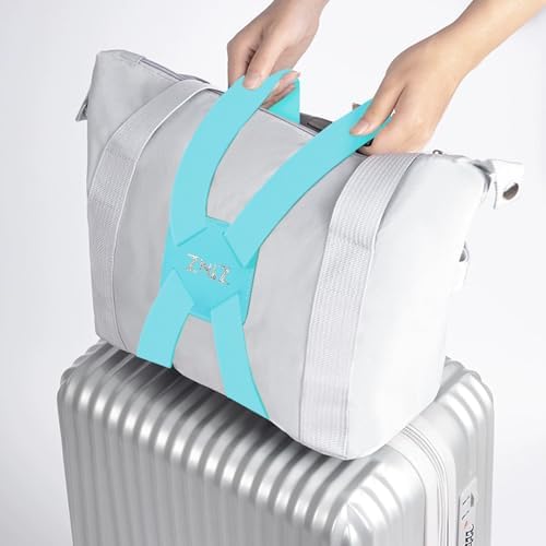 ZINZ High-Elastic Luggage Strap Adjustable Suitcase Belt, Light Green - Image 3