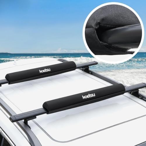 Car Soft Roof Rack Pads Set Easy Installation Portable Universal Luggage Carrier - Image 5