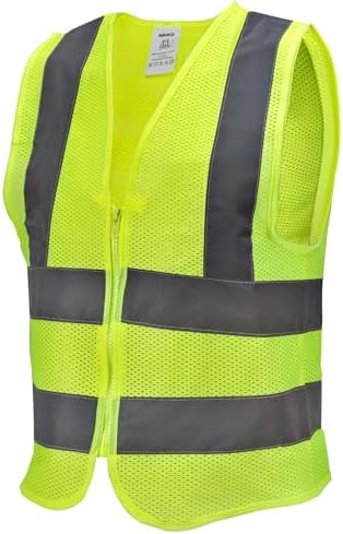 Neiko High Visibility Safety Vest, ANSI Class 2, No Pocket by NeikoTools