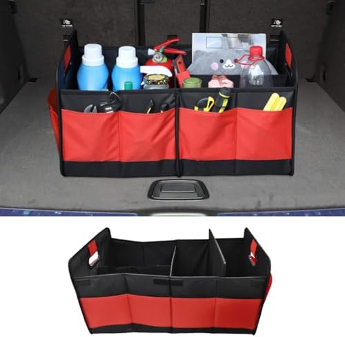 Car Trunk Organizer, 65L Collapsible Auto Storage Box by Unknown