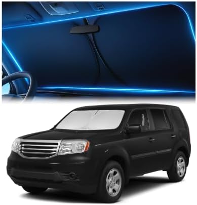 Magnelex Windshield Sun Shade for Honda Pilot 2009-2015, Foldable Car Window by Magnelex
