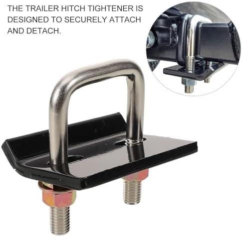 Steel Trailer Hitch Stabilizer for 1.25 and 2 Inch Receivers - Image 3