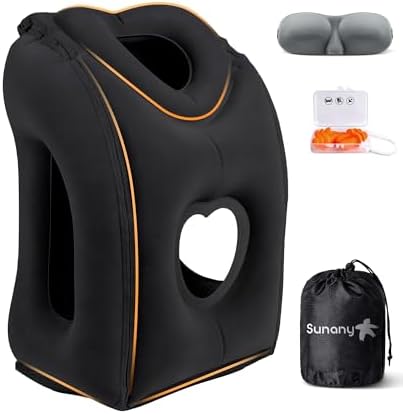 Sunany Travel Pillow, Upgraded Plane Pillow by Sunany