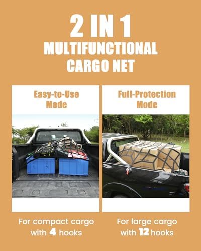 World's First 4' X 6' Flat Bungee Cargo Net - Image 2