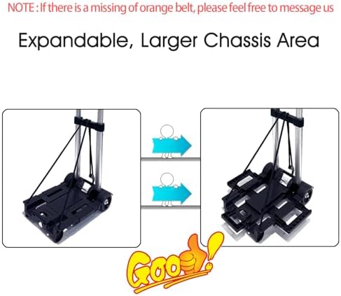 Car Seat Dolly for Airport, Foldable Car Seat Travel Cart & Roller - Image 2