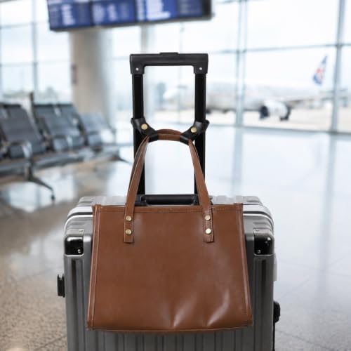 4Pcs Leather Luggage Straps for Carry On Bag, Suitcase Connector Straps - Image 4