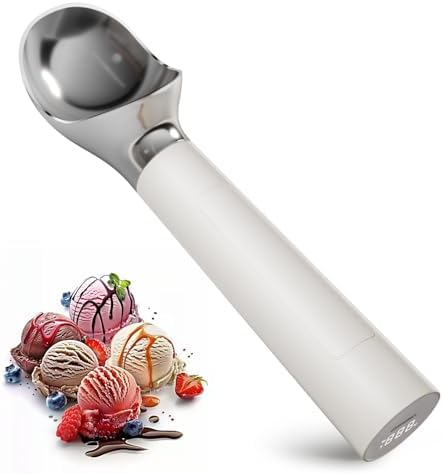 Heated Ice Cream Scoop, Rechargeable Electric Scooper by SweetlifewithYouthtech