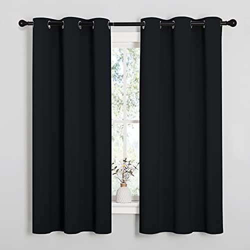 NICETOWN Black Blackout Curtains by NICETOWN