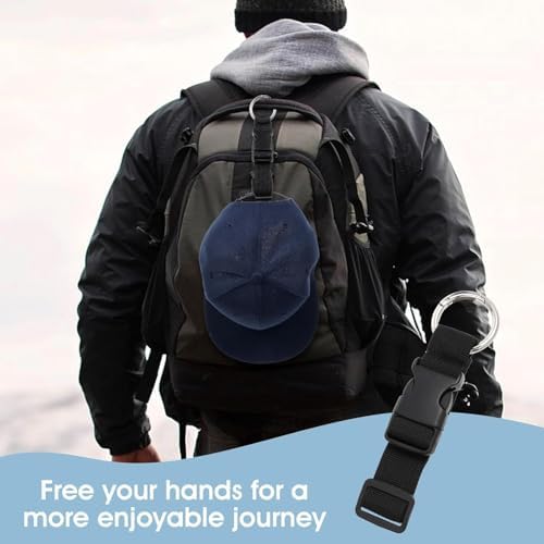 3Pcs Add A Bag Luggage Connector Straps Black Adjustable Suitcase Strap - Image 5