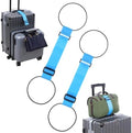 2 Pcs Luggage Connector Strap for Suitcase Multi-Use Luggage Straps Strong by Unknown