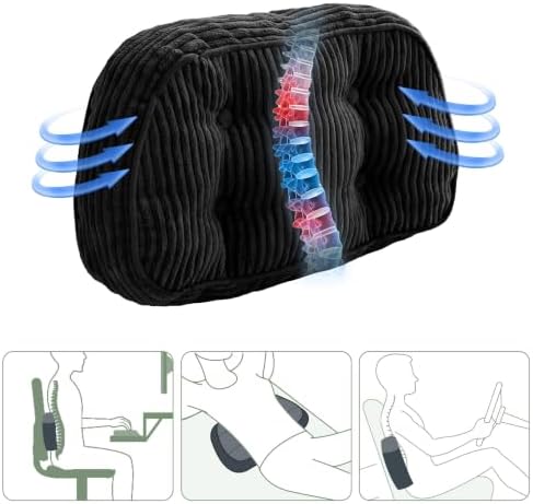 HIGOGOGO Lumbar Support Pillow for Recliner Chair/Accent Chair/Couch/Office - Image 2