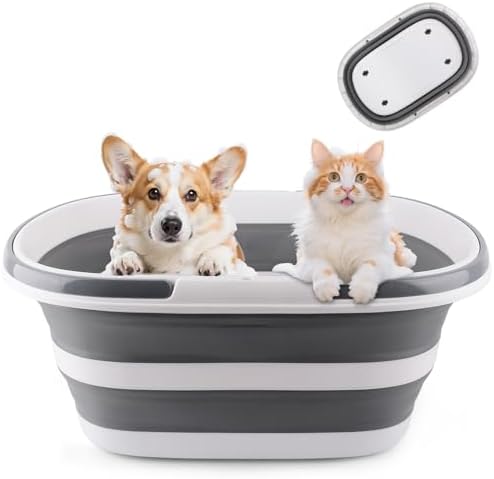 Extra Large Collapsible Bucket 35L Mop Bucket by BIDFUL