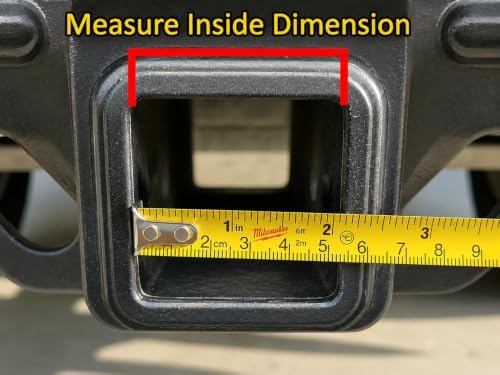 Tiny Trailer Hitch Cover, 2 Inch Snap-in Receiver Plug - Image 3