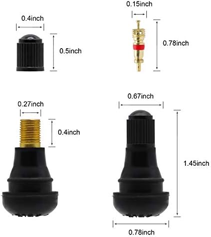 ZHSMS Valve Stem Puller Installer Tool, 4 Way Valve Core Remover, Double Head - Image 4