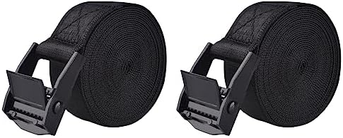 TRIWONDER Cinch Tie Down Strap Lashing Straps Heavy Duty Nylon Straps by TRIWONDER