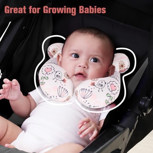KAKIBLIN Baby Neck Pillow, Baby Support Pillow, Babies Head Pillows - Image 4