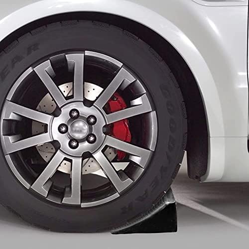 Fasmov 4 Pack Solid Rubber Heavy Duty Wheel Chock, Premium Chock - Image 6