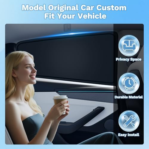 KUST Car Window Shades for Honda CR-V 2012 2013 2014 2015 2016 Windshield Sun - Image 4