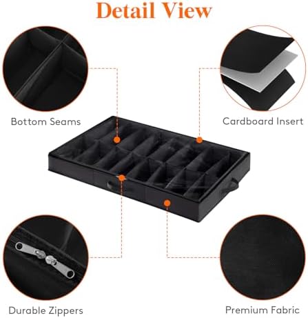 Lifewit Under Bed Shoe Storage Organizer, 1 Pack - Image 5