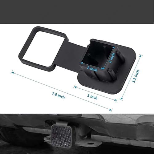 Bling Trailer Hitch Cover with Black - Image 5