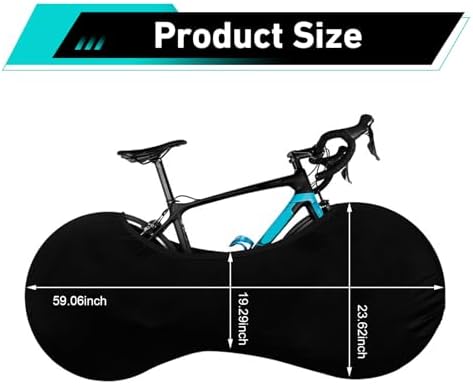 Bike Wheel Cover, High Elasticity Dust-Proof Wheel Protector Cover, Convenient - Image 2