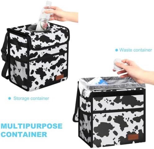 Femuar Leak Proof Car Trash Can - Image 6