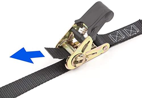 PowerTye 1in x 14ft Easy-Grip Xtra-Long Endless Ratchet Straps - Image 4