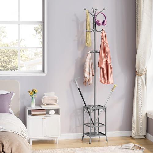Hoctieon Coat Rack Freestanding, Coat Tree - Image 6