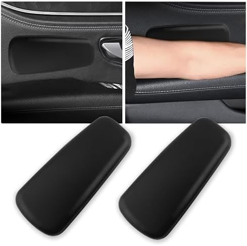 OFBAND 2PCS Elbow Pad Arm Rest for Car, Soft Leather Arm Rest Pillow by OFBAND