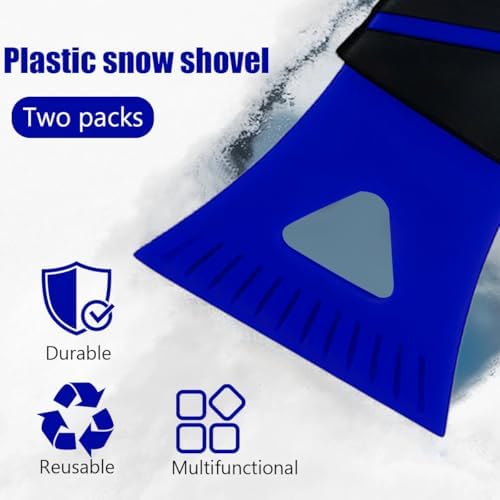 Ice Scraper for Car Windshield, Auto Freezer Shovel Defroster, Universal Fit - Image 3