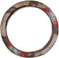 Universal 15inch Ethnic Style Baja Blanket Steering Wheel Cover by LSAUTO