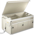 MIKKUPPA Trunk Organizer with Lid - 65L Collapsible Car Organizer by MIKKUPPA
