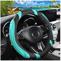 Osilly 15 Inch Artificial Leather Steering Wheel Cover by Osilly