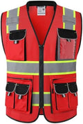 JKSafety Reflective Safety Vest by JKSafety