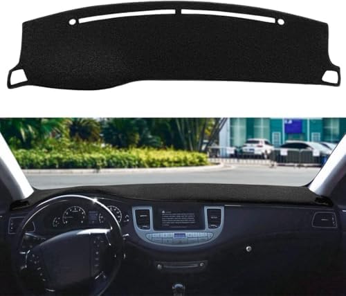 Dash Cover Mat Custom Fit for Hyundai Genesis Sedan 4 Door, Dashboard Cover Pad by Fcovergurus