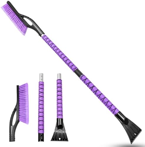 HEEYA 42.2 Inch Snow Brush and Ice Scraper by HEEYA