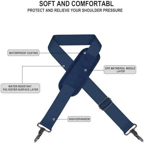 72 inch Shoulder Strap, Universal Replacement Laptop Shoulder Strap - Image 5