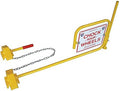 22XW92 Rail Car Wheel Chocks and Flag by Unknown