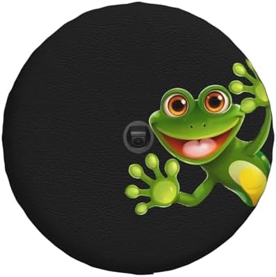 Funny Frog Spare Tire Cover by Unknown