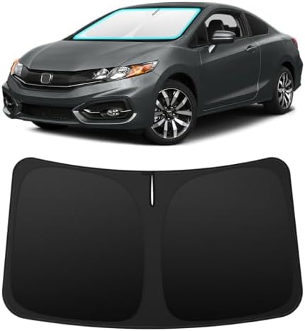 INSAUTO Custom Fit Windshield Sun Shade by INSAUTO