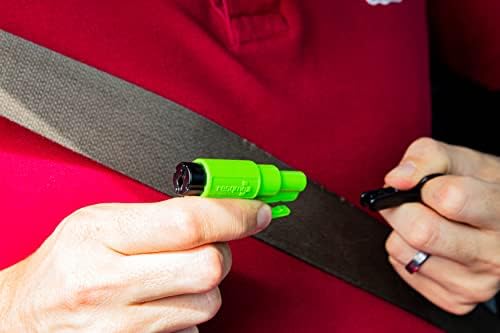 resqme The Original Emergency Keychain Car Escape Tool, 2-in-1 Seatbelt Cutter - Image 5