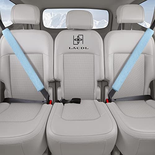 LACDL Extra Long Seatbelt Cover Super Soft Furry - Image 3