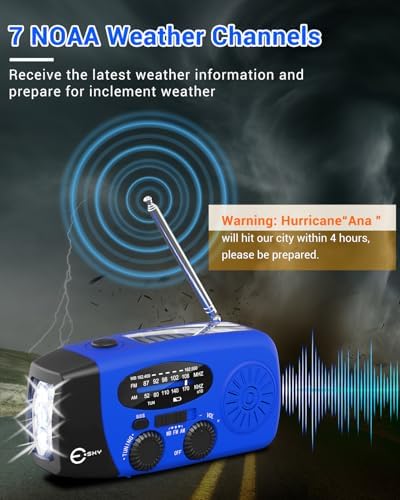 Esky Emergency Hand Crank Radio - Image 2